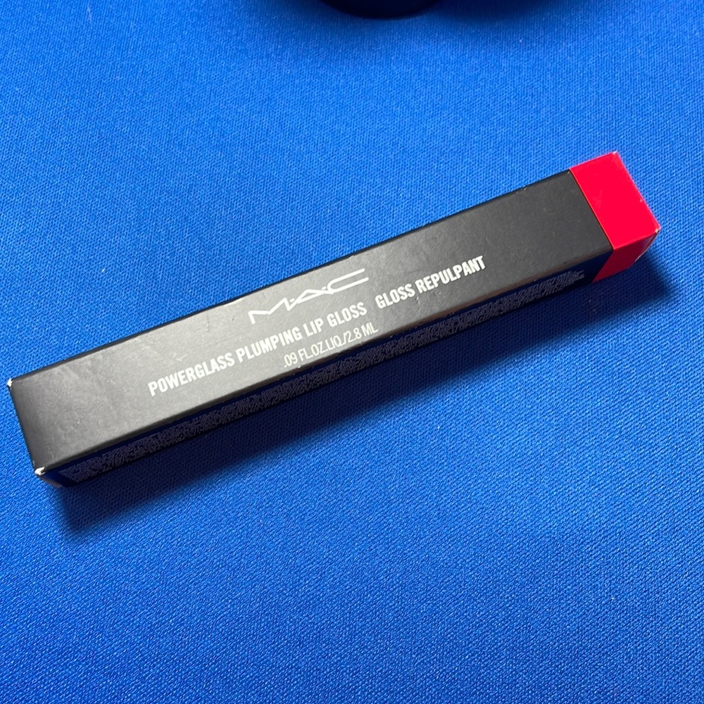 Mac power glass plumping lip gloss